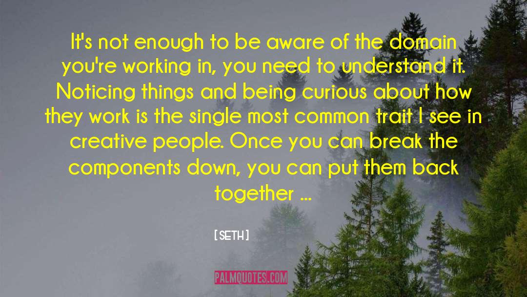 Teams Not Working Together quotes by Seth