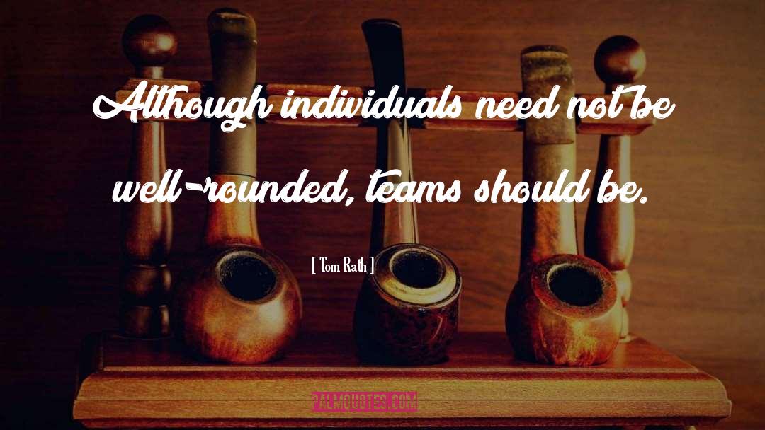 Teams quotes by Tom Rath