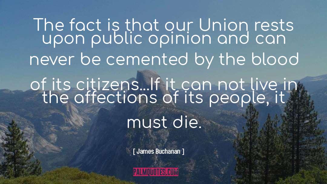 Teamsters Union quotes by James Buchanan