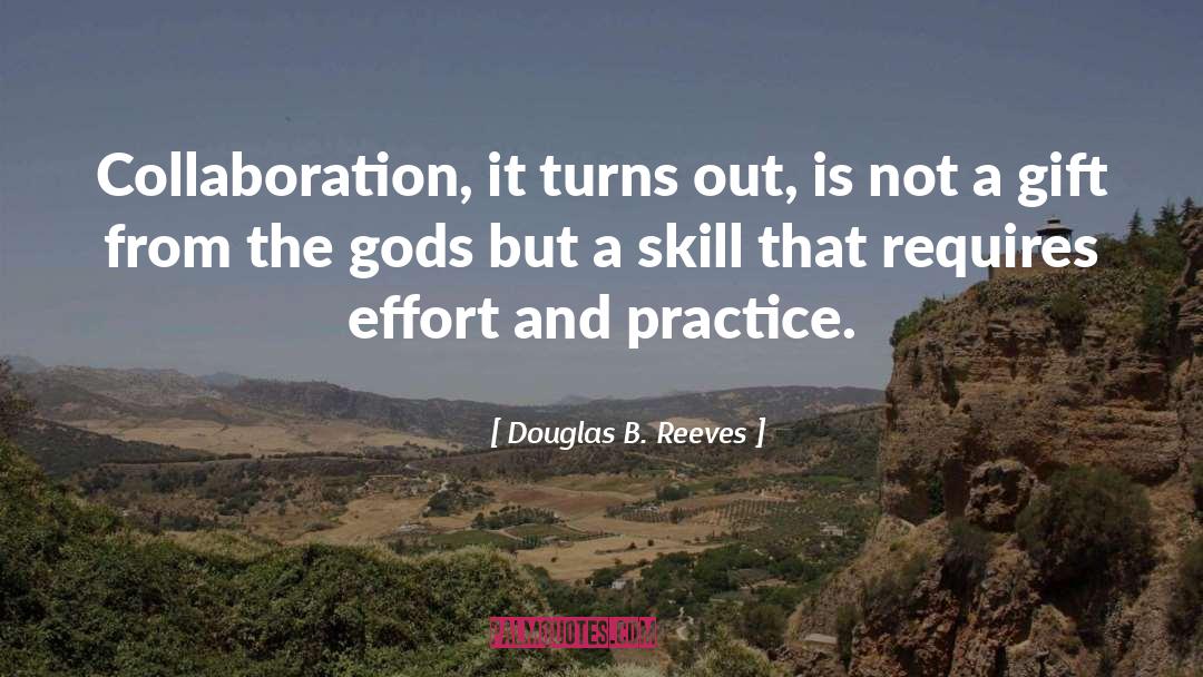 Teamw quotes by Douglas B. Reeves