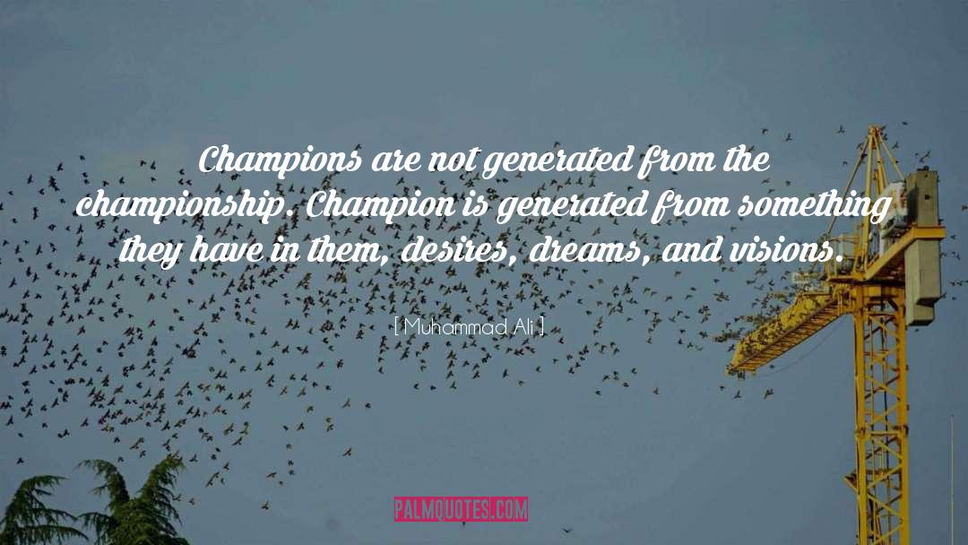 Teamwork Championship quotes by Muhammad Ali