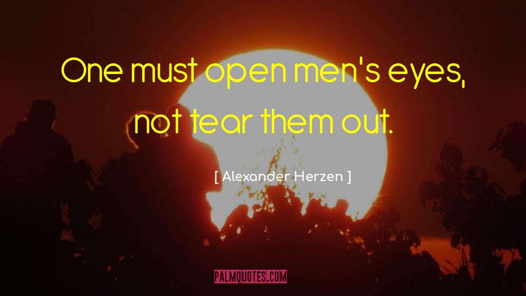 Tear Jerker quotes by Alexander Herzen