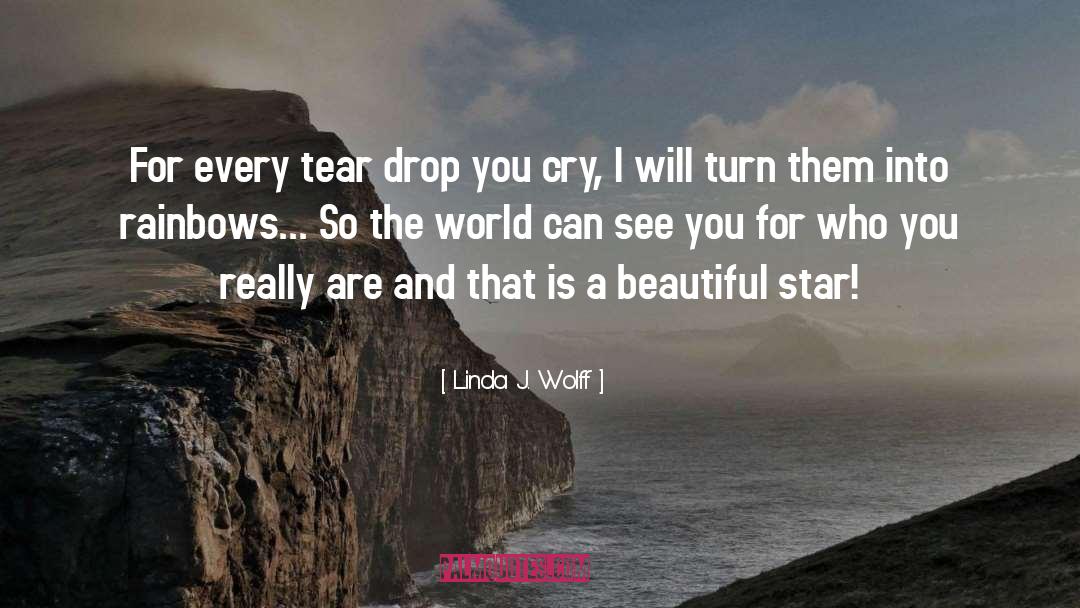 Tear quotes by Linda J. Wolff