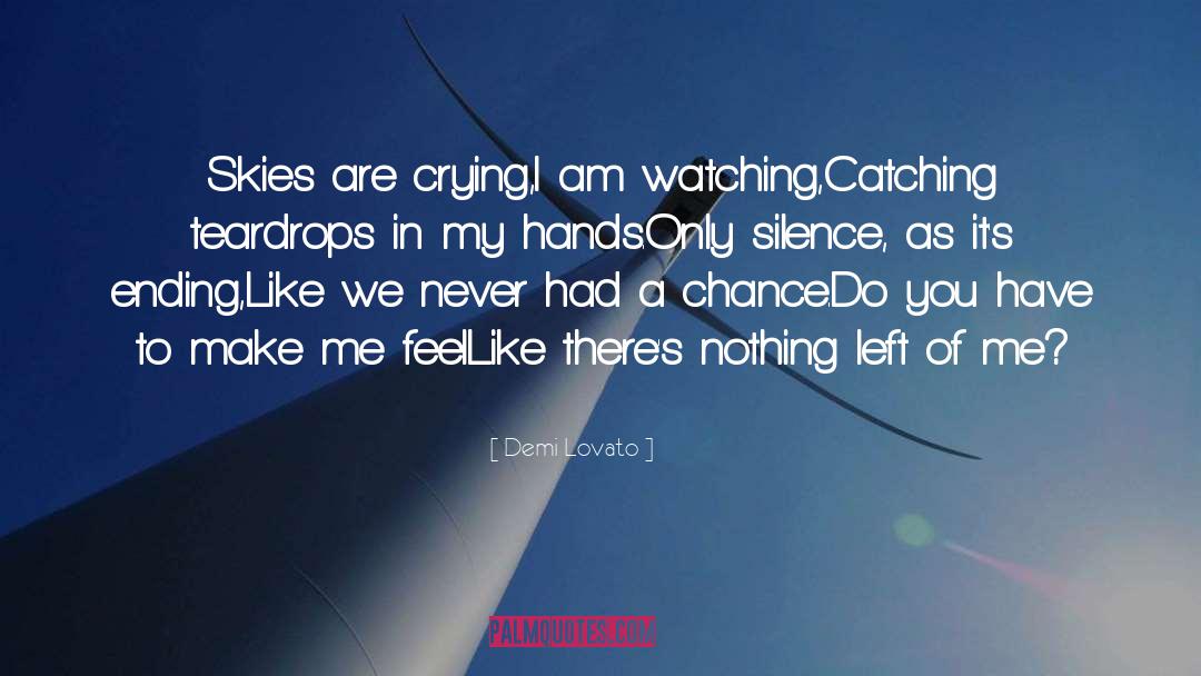 Teardrop quotes by Demi Lovato