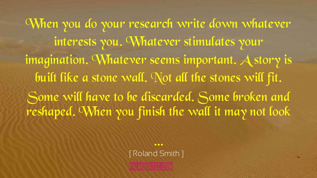 Tearing Down The Wall quotes by Roland Smith