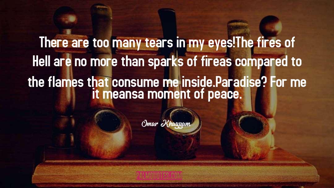 Tears In My Eyes quotes by Omar Khayyam