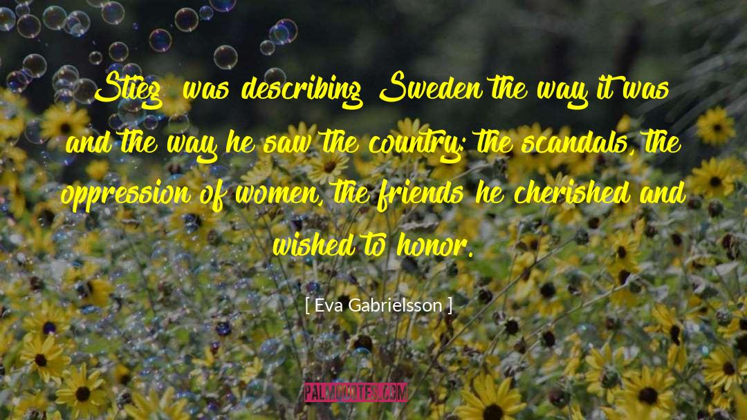 Tears Of Women quotes by Eva Gabrielsson