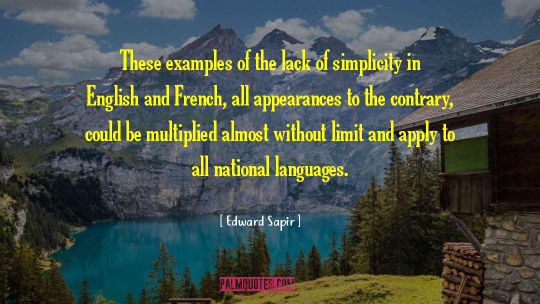 Tebal In English quotes by Edward Sapir