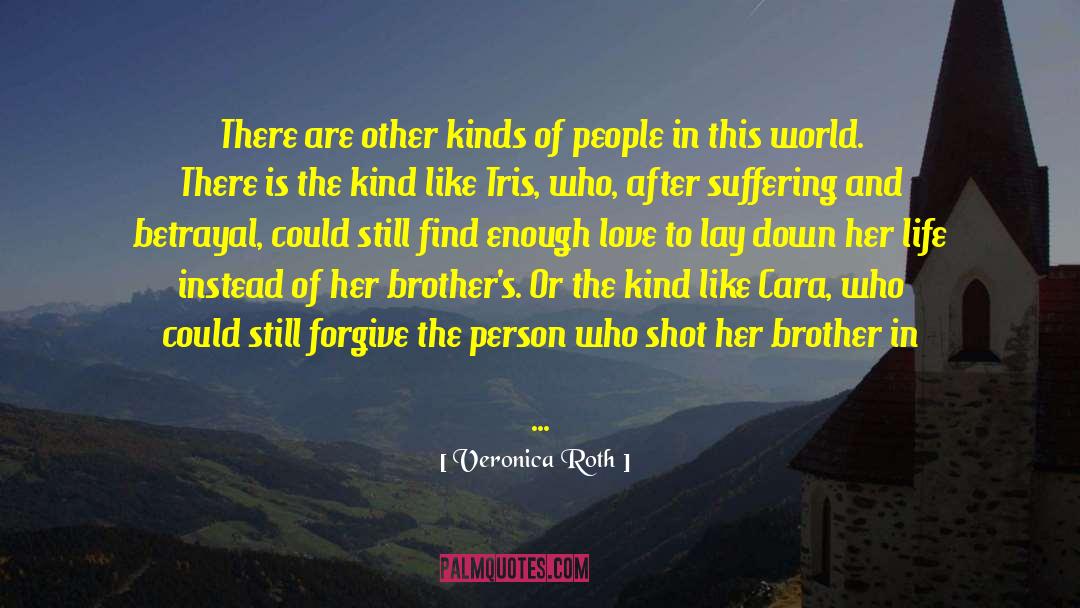 Tebows Brother quotes by Veronica Roth