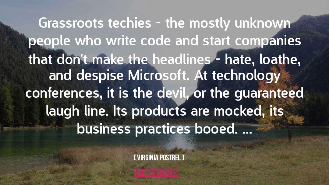 Techies quotes by Virginia Postrel