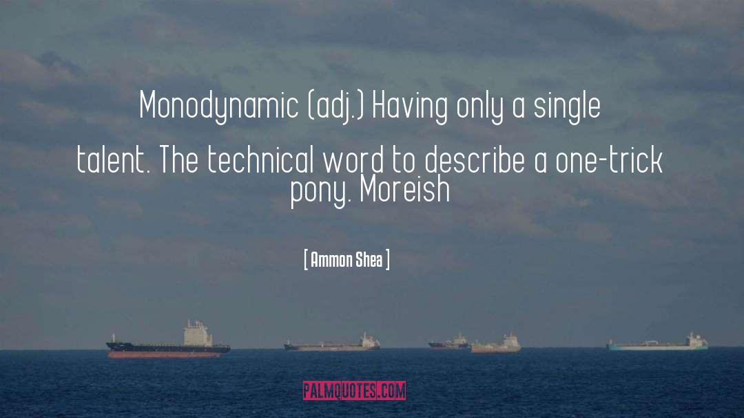 Technical Terminology quotes by Ammon Shea