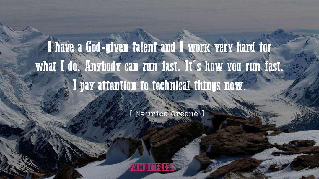 Technical Terminology quotes by Maurice Greene