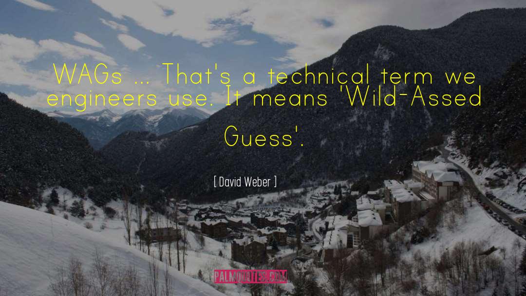 Technical Terminology quotes by David Weber