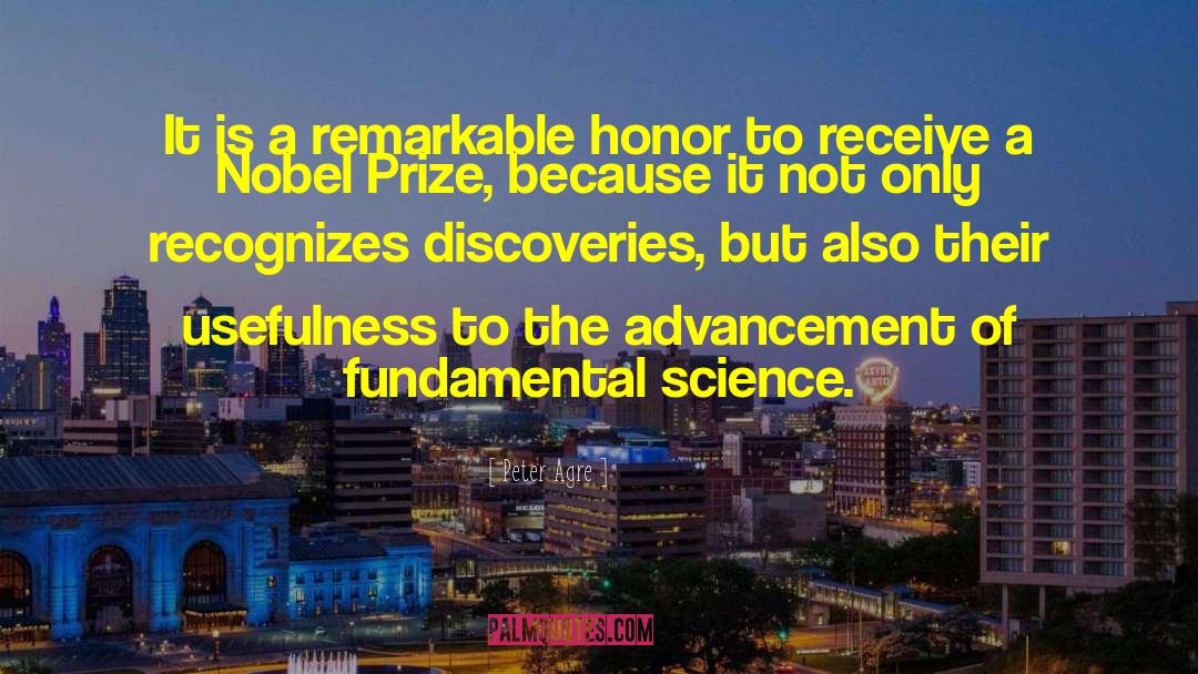 Technological Advancement quotes by Peter Agre