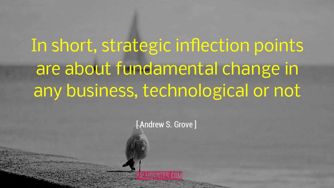 Technological quotes by Andrew S. Grove