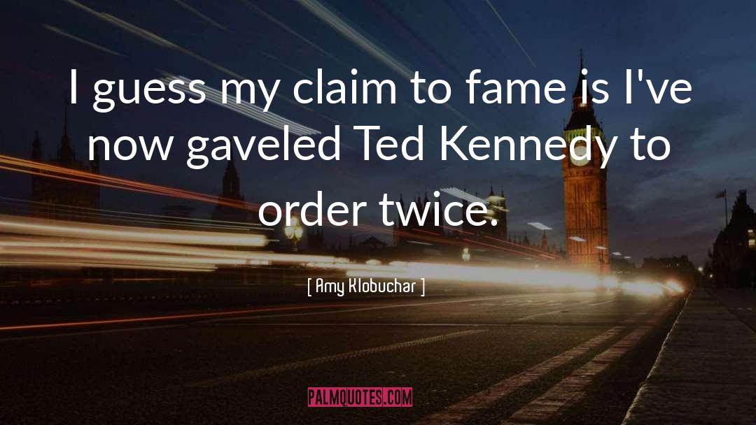 Ted Kennedy quotes by Amy Klobuchar