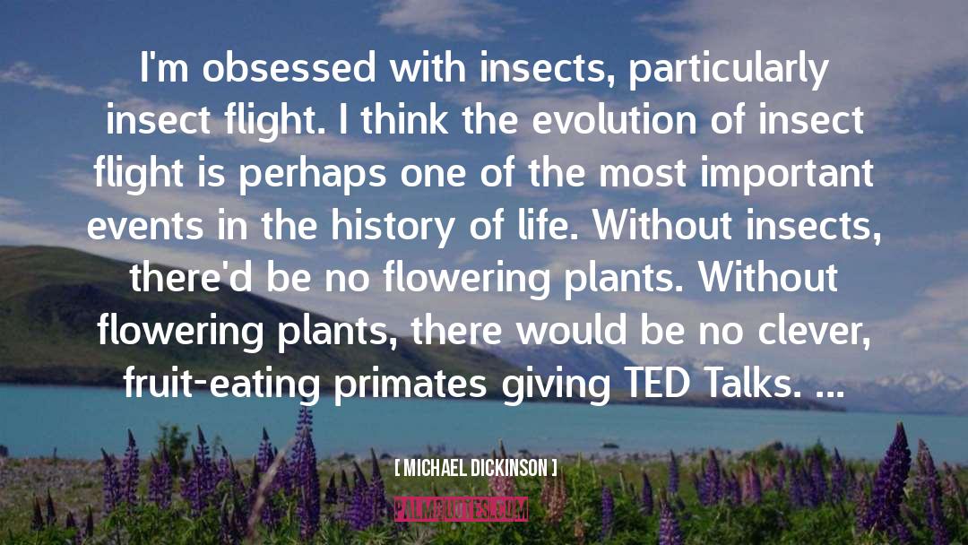 Ted Talks quotes by Michael Dickinson