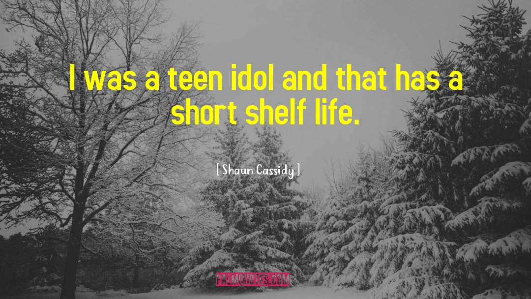 Teen Idol quotes by Shaun Cassidy