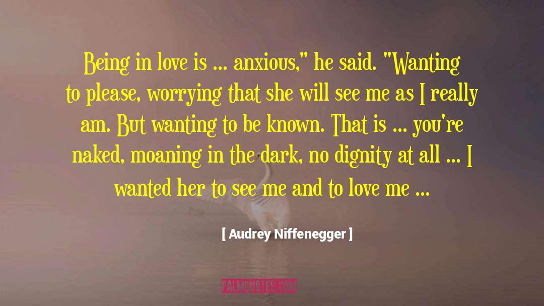 Teen Inspiration quotes by Audrey Niffenegger