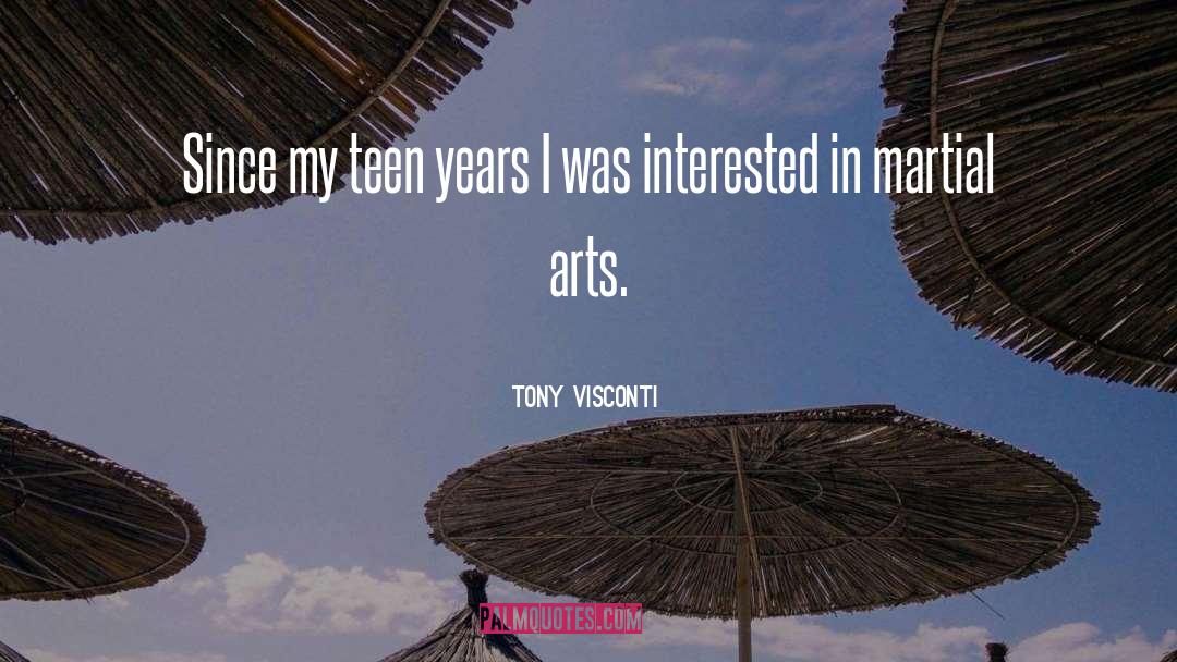 Teen Issues quotes by Tony Visconti