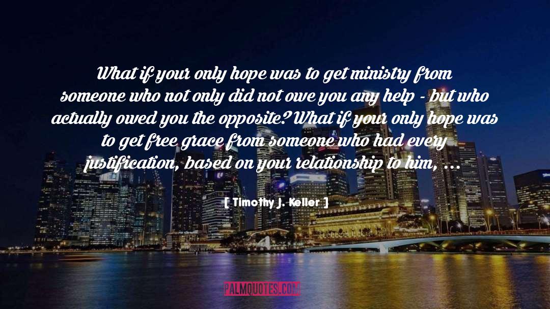 Teen Ministry quotes by Timothy J. Keller