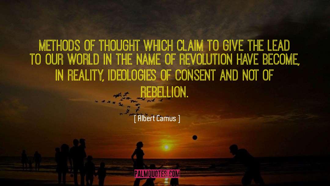 Teen Rebellion quotes by Albert Camus