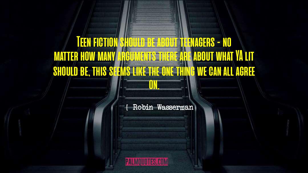 Teen Spies quotes by Robin Wasserman