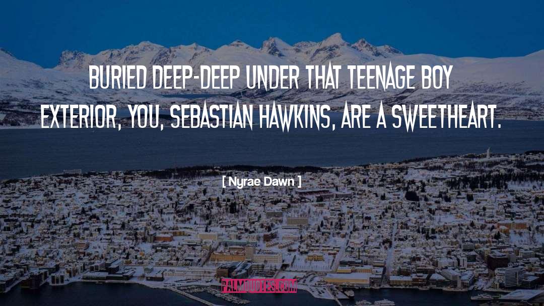 Teenage Boy quotes by Nyrae Dawn