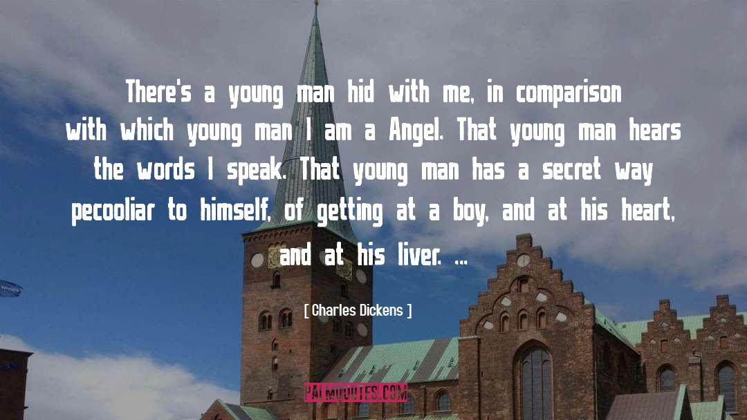 Teenage Boys quotes by Charles Dickens