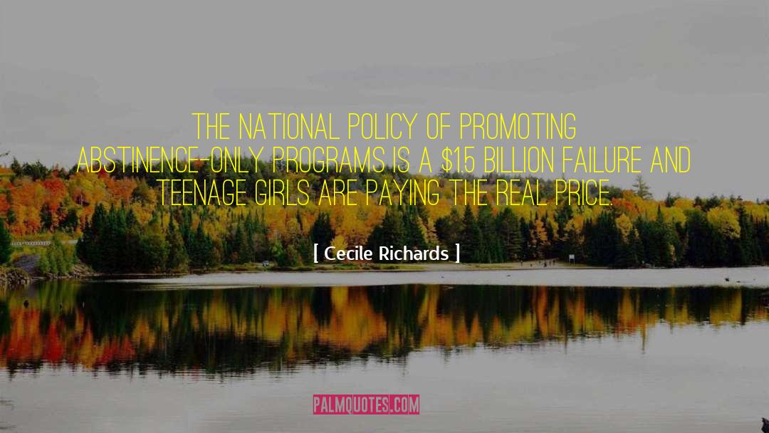 Teenage Girls quotes by Cecile Richards