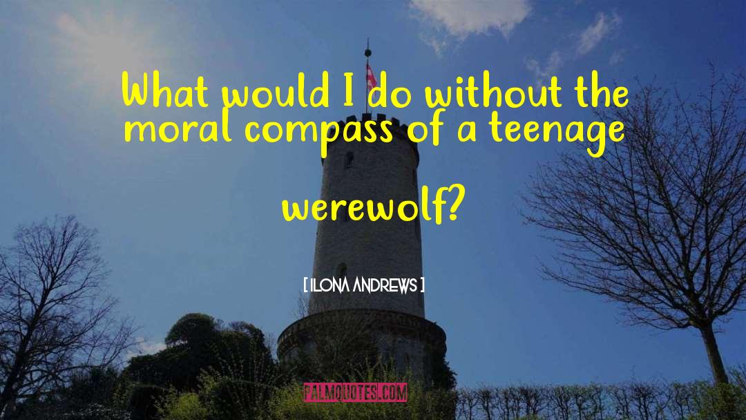Teenage Hormones quotes by Ilona Andrews
