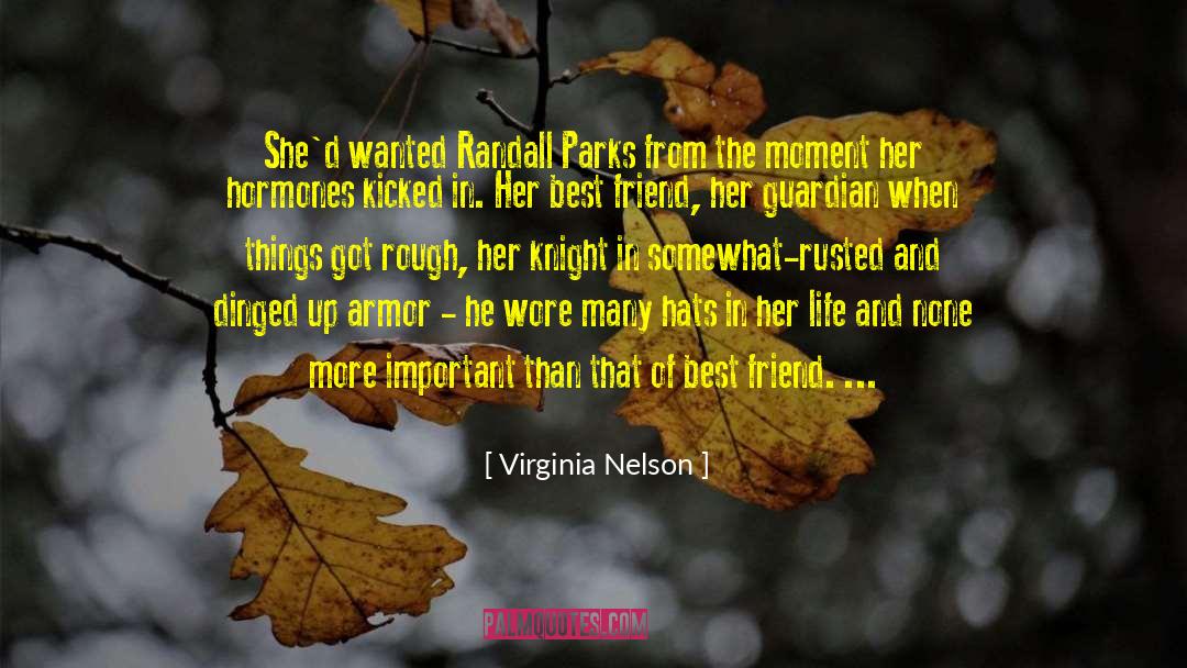 Teenage Hormones quotes by Virginia Nelson