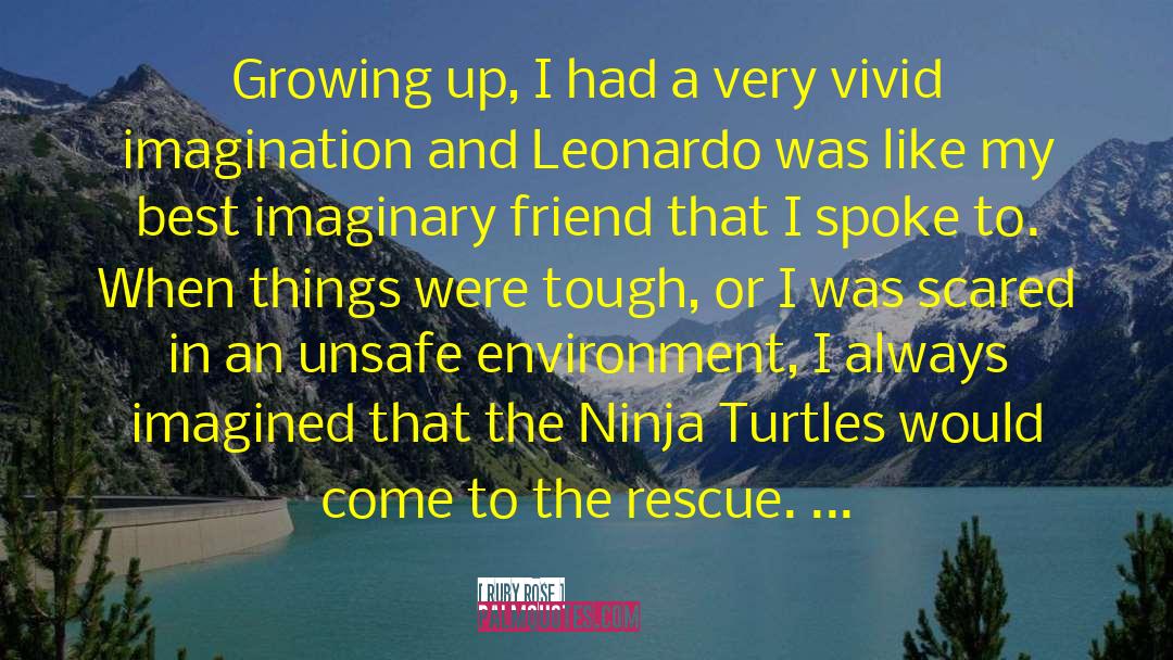 Teenage Mutant Ninja Turtles quotes by Ruby Rose