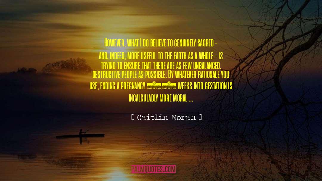 Teenage Pregnancy quotes by Caitlin Moran