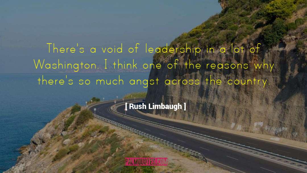 Teenaged Angst quotes by Rush Limbaugh