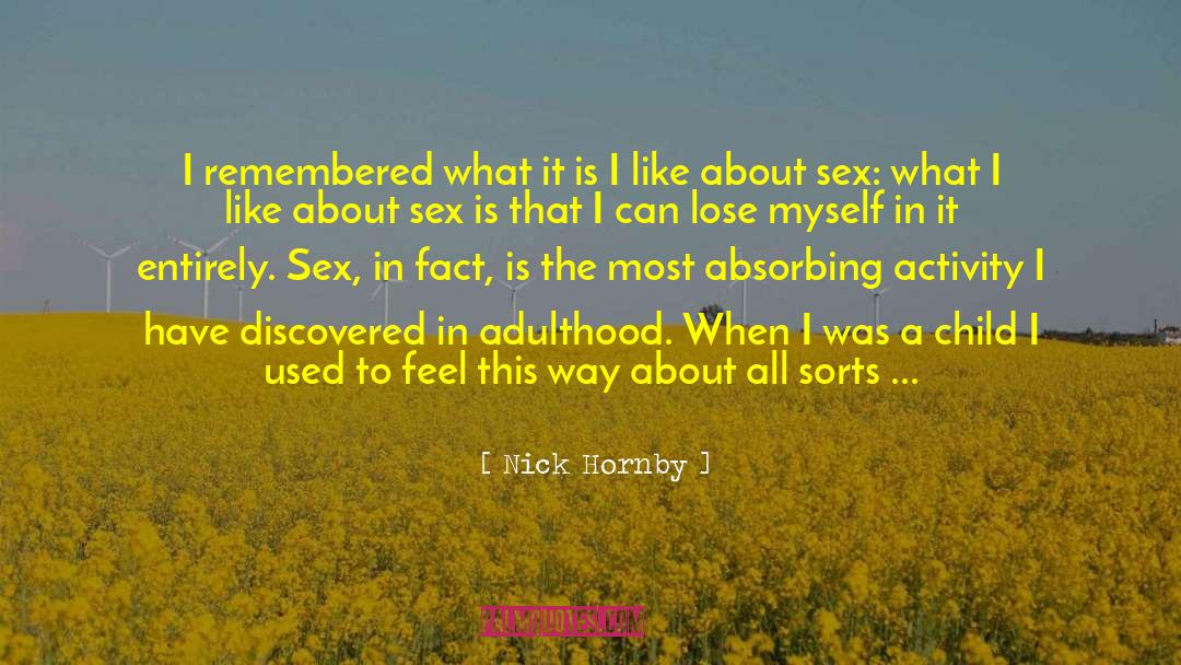 Teens Sex Awkward Jocks quotes by Nick Hornby