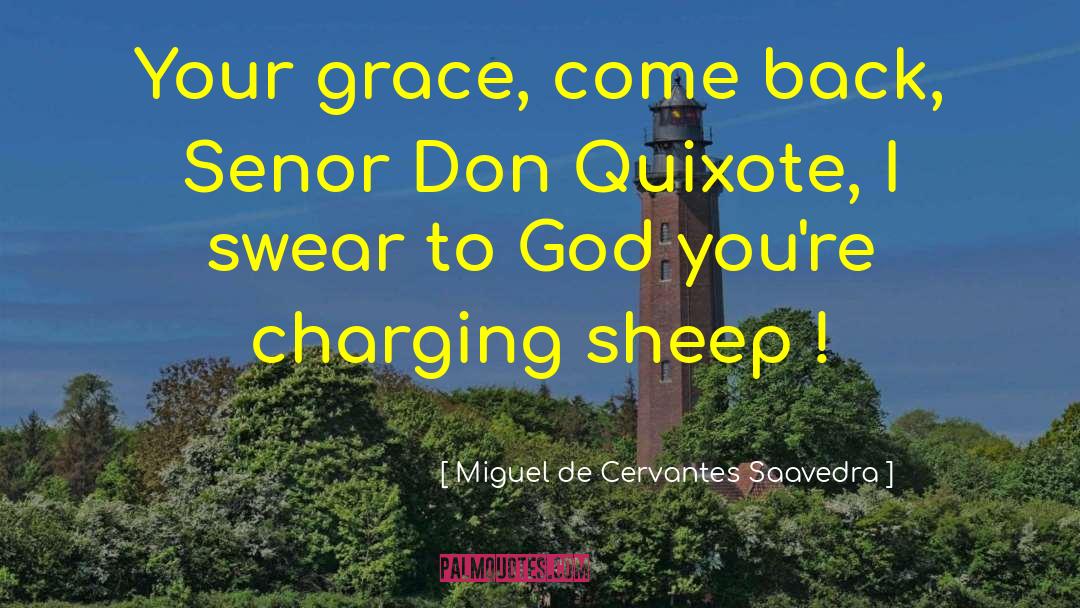 Teesdale Sheep quotes by Miguel De Cervantes Saavedra