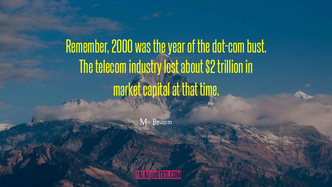 Telecom quotes by Mo Ibrahim