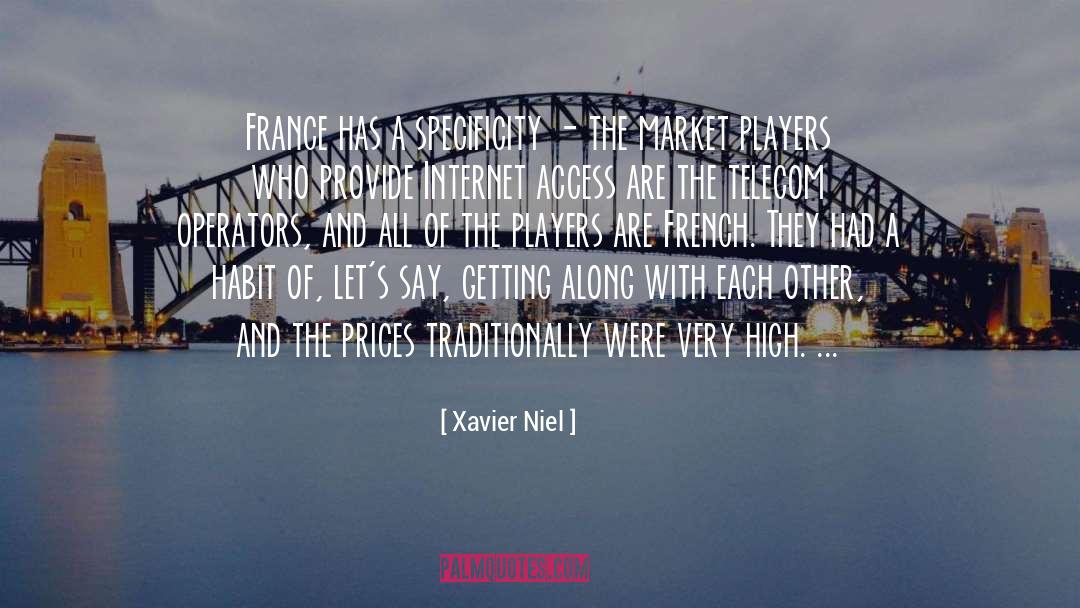 Telecom quotes by Xavier Niel