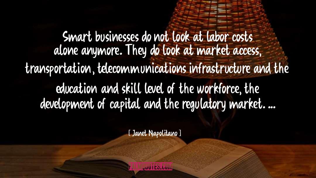 Telecommunications quotes by Janet Napolitano