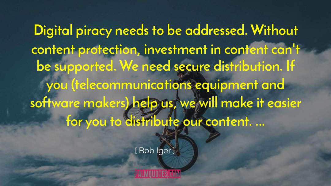 Telecommunications quotes by Bob Iger