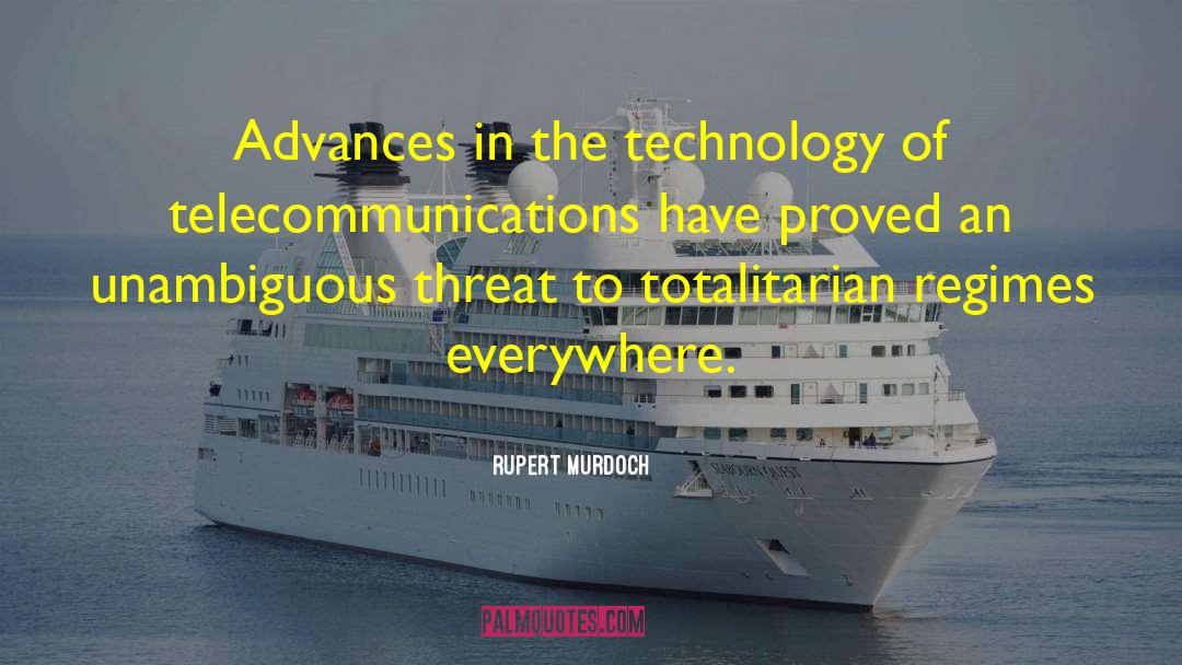 Telecommunications quotes by Rupert Murdoch