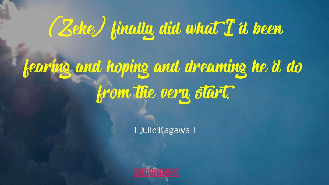 Telepathic Dreaming quotes by Julie Kagawa