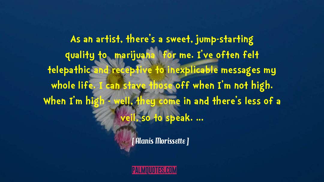 Telepathic quotes by Alanis Morissette