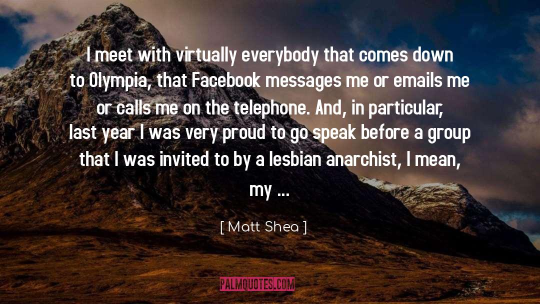 Telephones quotes by Matt Shea