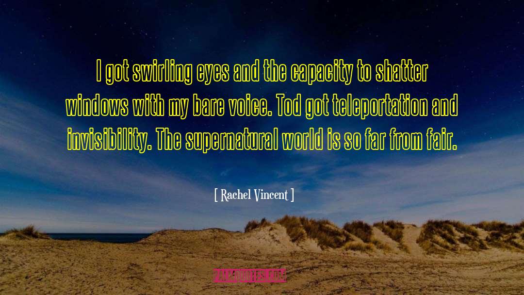 Teleportation quotes by Rachel Vincent