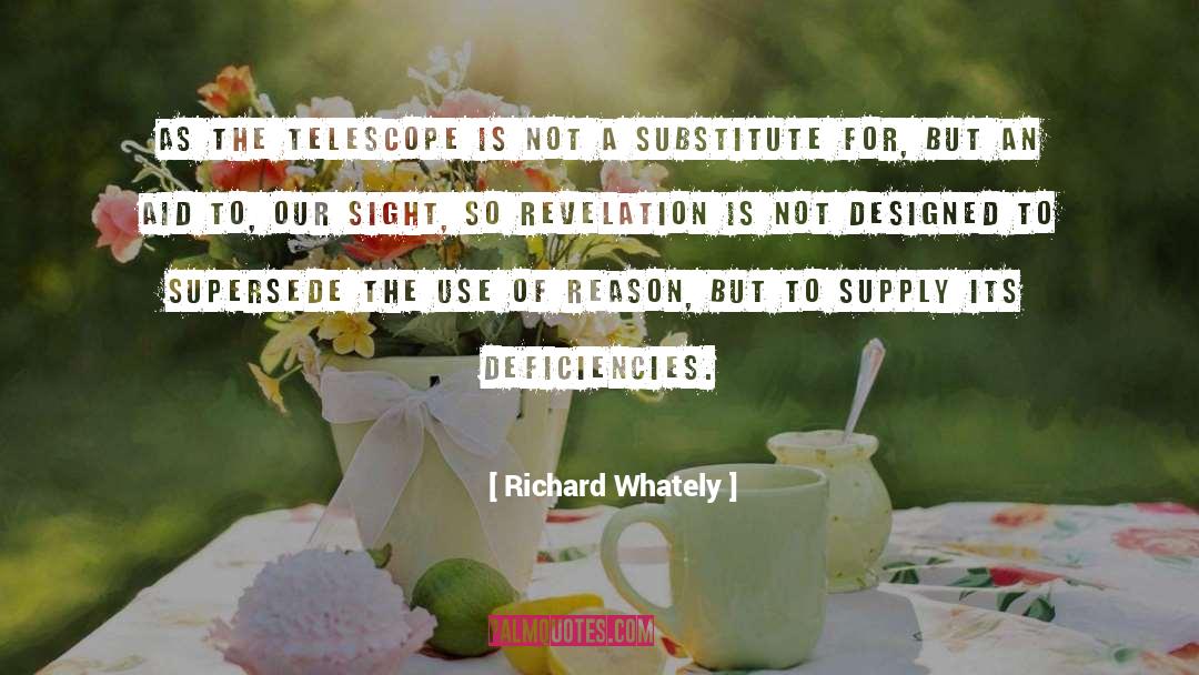 Telescope quotes by Richard Whately
