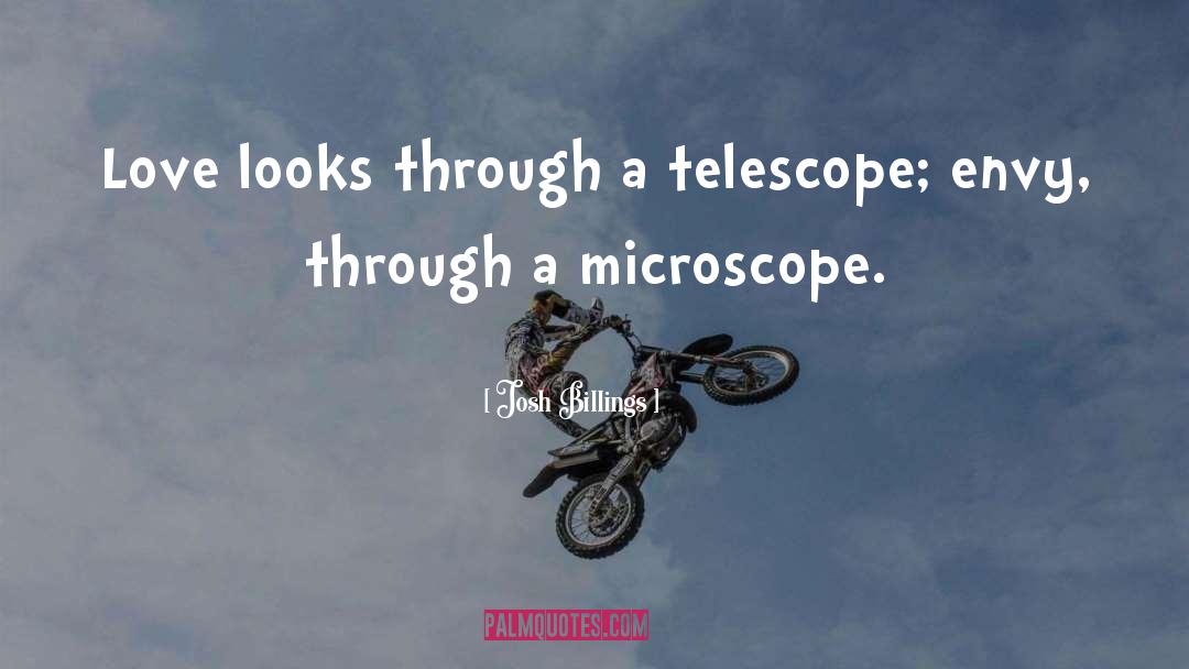 Telescope quotes by Josh Billings