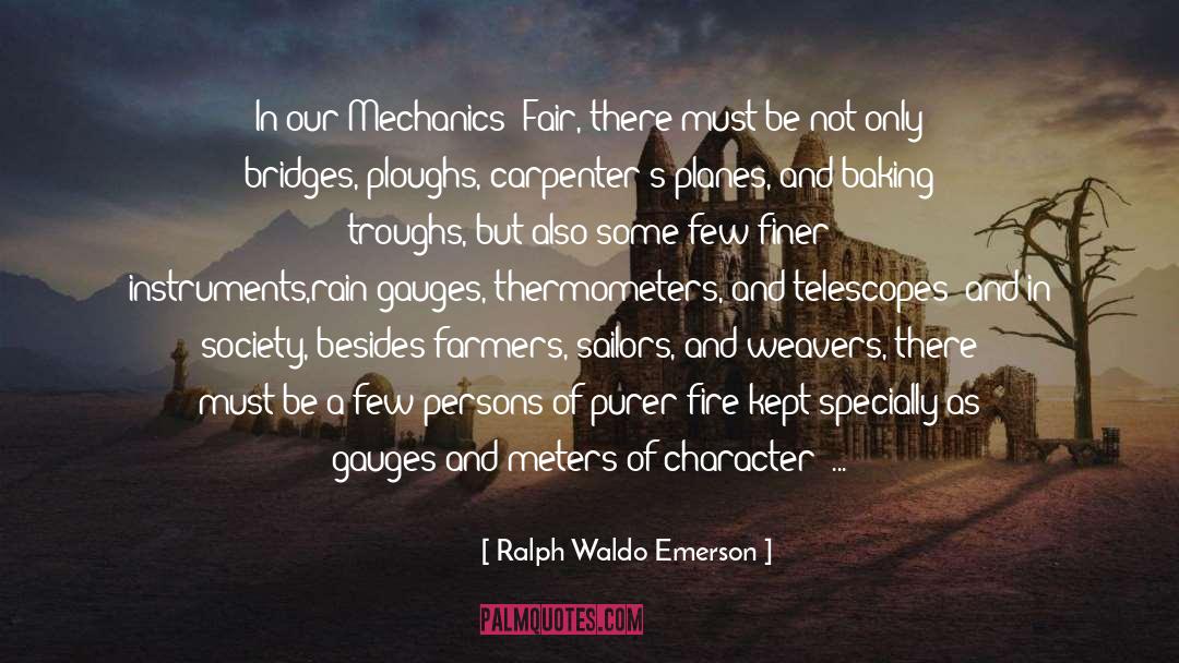 Telescopes quotes by Ralph Waldo Emerson