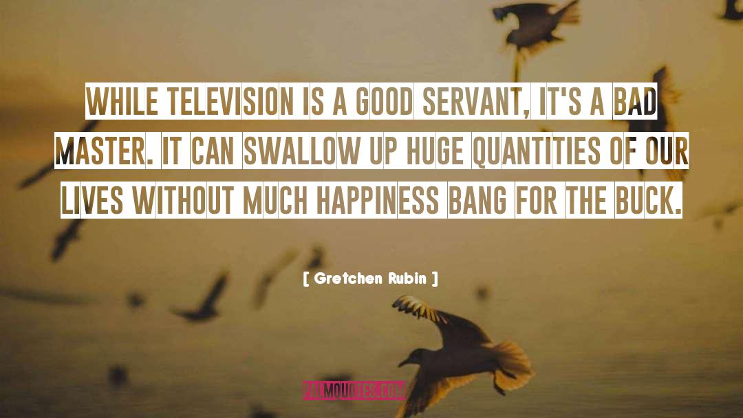 Television Drama quotes by Gretchen Rubin